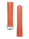TAG Heuer Carrera 39Mm Orange Leather Strap BC6668-00