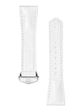 TAG Heuer Carrera 39Mm White Alligator Leather Strap BC6700