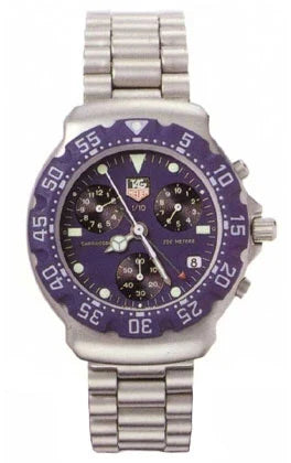 TAG Heuer Formula 1 Chronograph Quartz Stainless Steel / Blue / Bracelet CA1210.BA0493