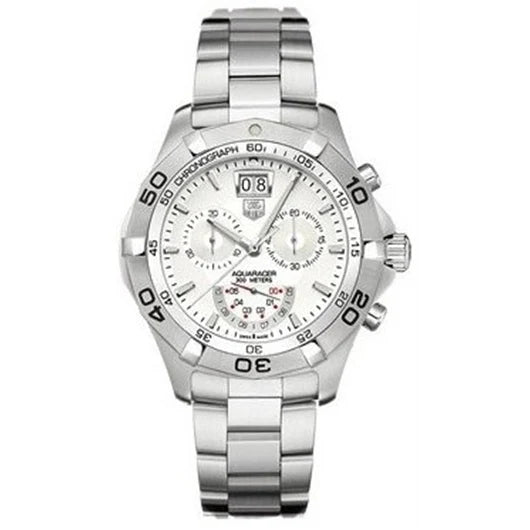 TAG Heuer Aquaracer 300M Quartz Chronograph 43 Stainless Steel / Silver / Bracelet CAF101B.BA0821