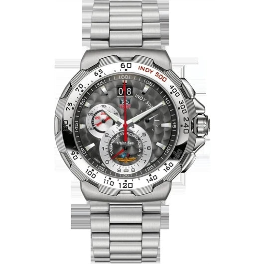 TAG Heuer Formula 1 Quartz Chronograph Big Date 44 Stainless Steel / Indy 500 / Bracelet CAH101A.BA0860