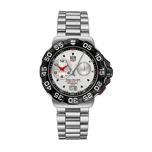TAG Heuer Formula 1 Quartz Alarm 41 Stainless Steel / Silver / Bracelet CAH1111.BA0850