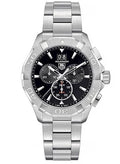 TAG Heuer Aquaracer 300M Quartz Chronograph 43 Stainless Steel / Black / Bracelet CAY1110.BA0927