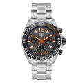 TAG Heuer Formula 1 Chronograph Quartz Stainless Steel / Grey - Orange / Bracelet CAZ101AH.BA0842