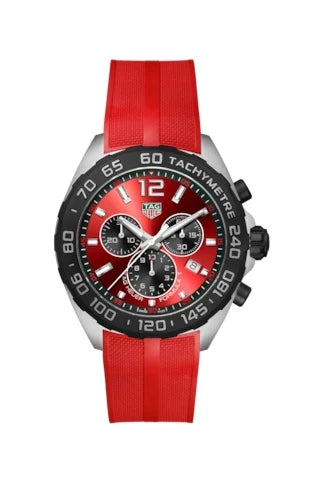 TAG Heuer Formula 1 Quartz Chronograph Stainless Steel / Red CAZ101AN.FT8055