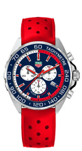 TAG Heuer Formula 1 Chronograph Quartz 43 Stainless Steel / Max Verstappen 2017 / Rubber CAZ101G.FT8030