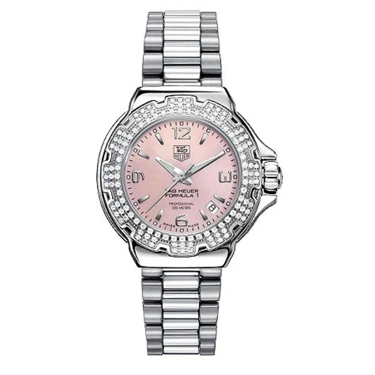TAG Heuer Formula 1 Quartz 37 Stainless Steel / Diamond / MOP / Bracelet WAC1216.BA0852