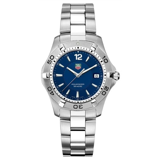TAG Heuer Aquaracer 300M Quartz 38.4 Stainless Steel / Blue / Bracelet WAF1113.BA0801