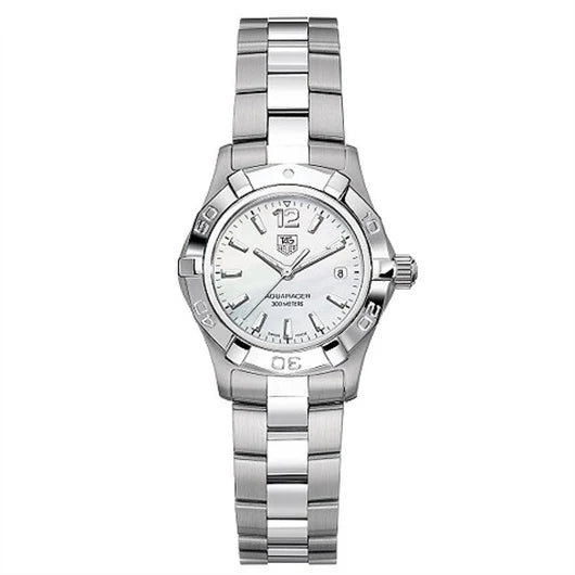 TAG Heuer Aquaracer 300M Quartz 27 Stainless Steel / MOP / Bracelet WAF1414.BA0812