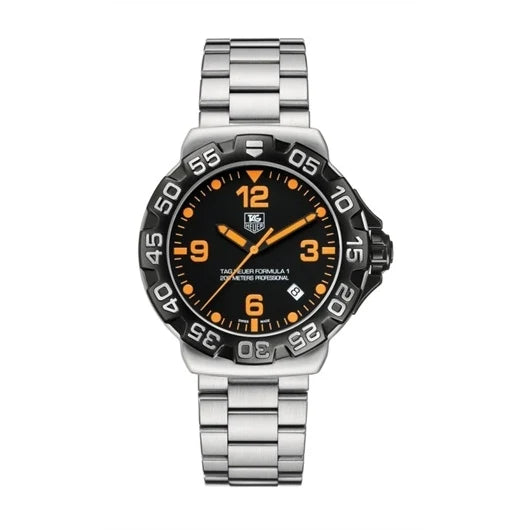 TAG Heuer Formula 1 Quartz 41 Stainless Steel / Black / Bracelet WAH111.6BA0858