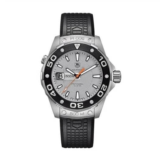 TAG Heuer Aquaracer 500M Quartz 43 Stainless Steel / Grey / Rubber WAJ1111.FT6015