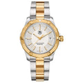 TAG Heuer Aquaracer 300M Quartz 40.5 Stainless Steel / Yellow Gold / Silver / Bracelet WAP1120.BB0832