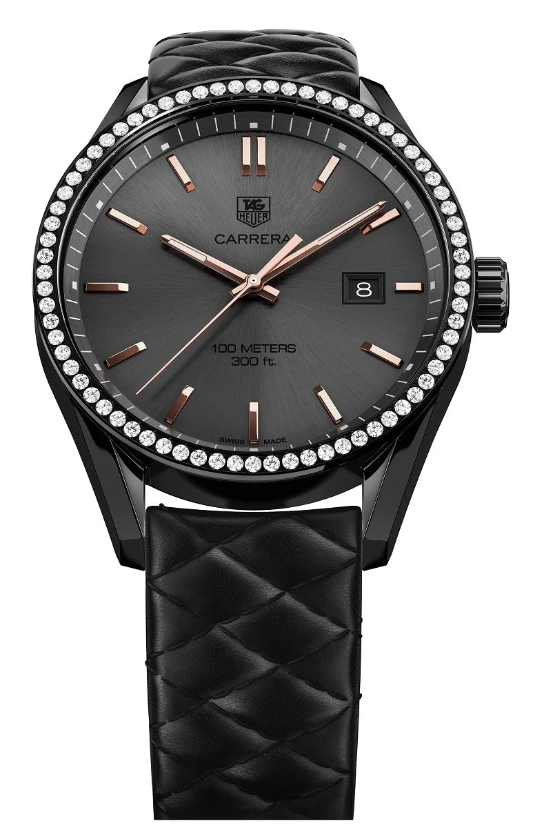 TAG Heuer Carrera Quartz 41 Titanium / Cara Delevingne Special Edition WAR101B.FC6367