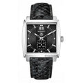 TAG Heuer Monaco Quartz Big Date Stainless Steel / Black / Python WAW1310.FC6216