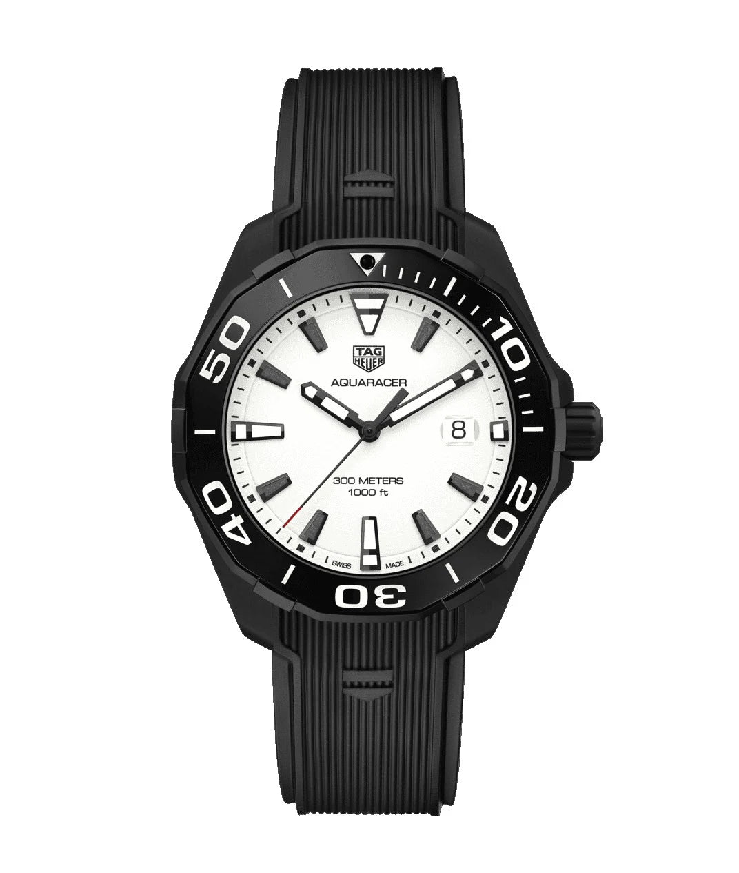 TAG Heuer Aquaracer 300M Quartz 43 Titanium PVD / Full Lume WAY108A.FT6141
