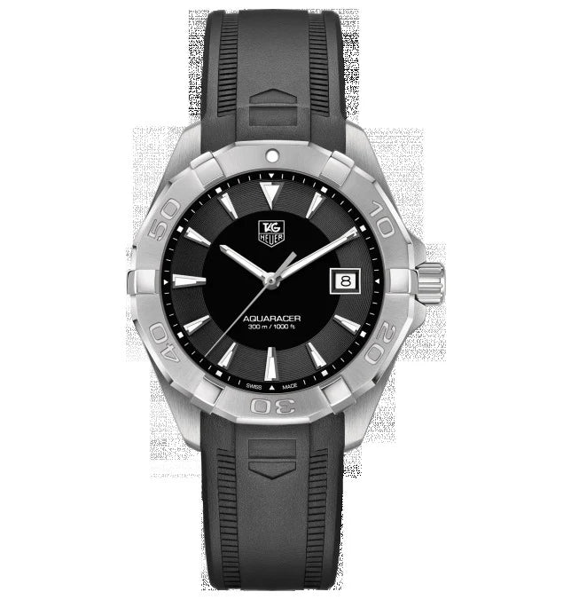 TAG Heuer Aquaracer 300M Quartz 40.5 Stainless Steel / Black / Rubber WAY1110.FT8021