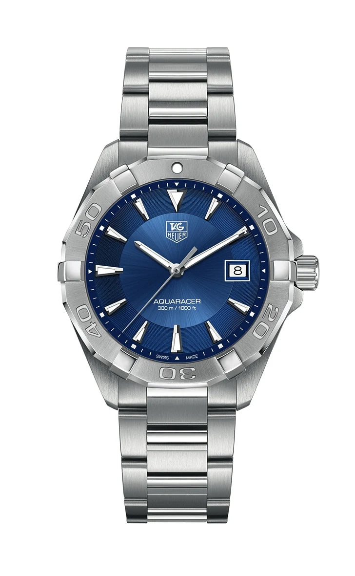 TAG Heuer Aquaracer 300M Quartz 40.5 Stainless Steel / Blue / Bracelet WAY1112.BA0910