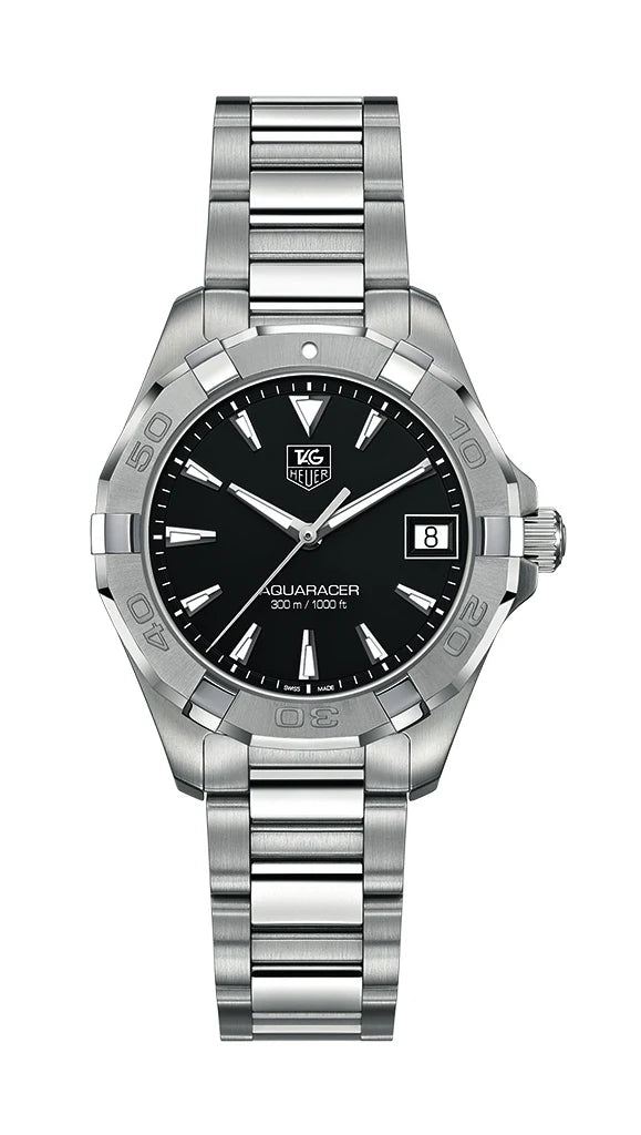 TAG Heuer Aquaracer 300M Quartz 32 Stainless Steel / Black / Bracelet WAY1310.BA0915