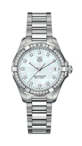 TAG Heuer Aquaracer 300M Quartz 32 Stainless Steel / Diamond / MOP - Diamond / Bracelet WAY1314.BA0915