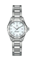 TAG Heuer Aquaracer 300M Quartz 27 Stainless Steel / MOP - Diamond / Bracelet WAY1413.BA0920
