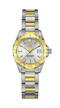 TAG Heuer Aquaracer 300M Quartz 27 Stainless Steel / Yellow Gold / Silver / Bracelet WAY1455.BD0922