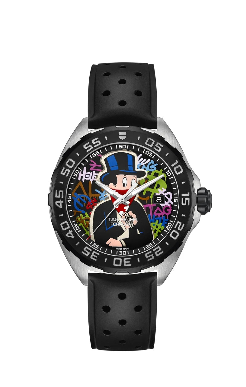 TAG Heuer Formula 1 Quartz 41 Stainless Steel / Alec Monopoly / Rubber WAZ1117.FT8023