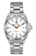 TAG Heuer Aquaracer Quartz 300M 41 Stainless Steel / White / Bracelet WBD1111.BA0928