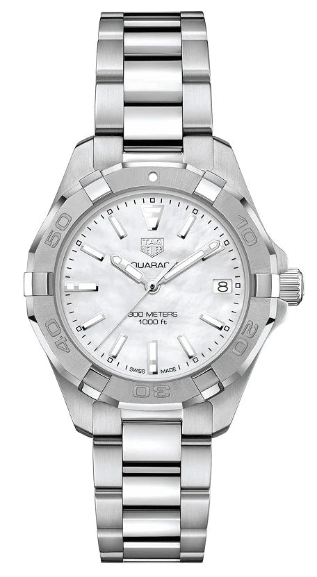 TAG Heuer Aquaracer 300M Quartz 32 Stainless Steel / MOP / Bracelet WBD1311.BA0740