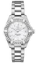TAG Heuer Aquaracer 300M Quartz 32 Stainless Steel / Diamond / MOP / Bracelet WBD1313.BA0740