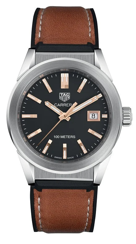 TAG Heuer Carrera Quartz 36 Stainless Steel / Black / Calf WBG1311.FT6116