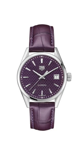 TAG Heuer Carrera Quartz 36 Stainless Steel / Purple WBK1314.FC8261