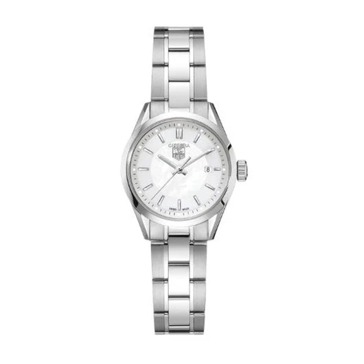 TAG Heuer Carrera Quartz 27 Stainless Steel / MOP / Bracelet WV1415.BA0793