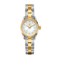 TAG Heuer Carrera Quartz 27 Stainless Steel / Yellow Gold / MOP - Diamond / Bracelet WV1450.BD0797